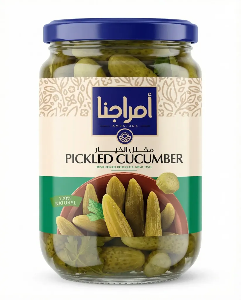 Amrajona Pickled cucumbers 1x12x660GR