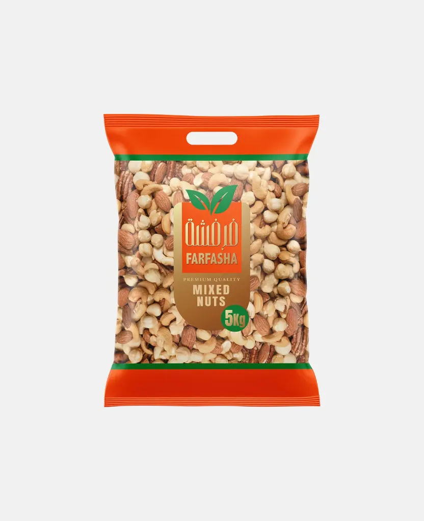 Farfasha Mixed Roasted Nuts - Smoked - 1x5kg bag